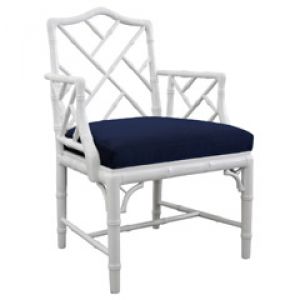 Create an elegant home - Jonathan Adler Chippendale Arm Chair White.jpg